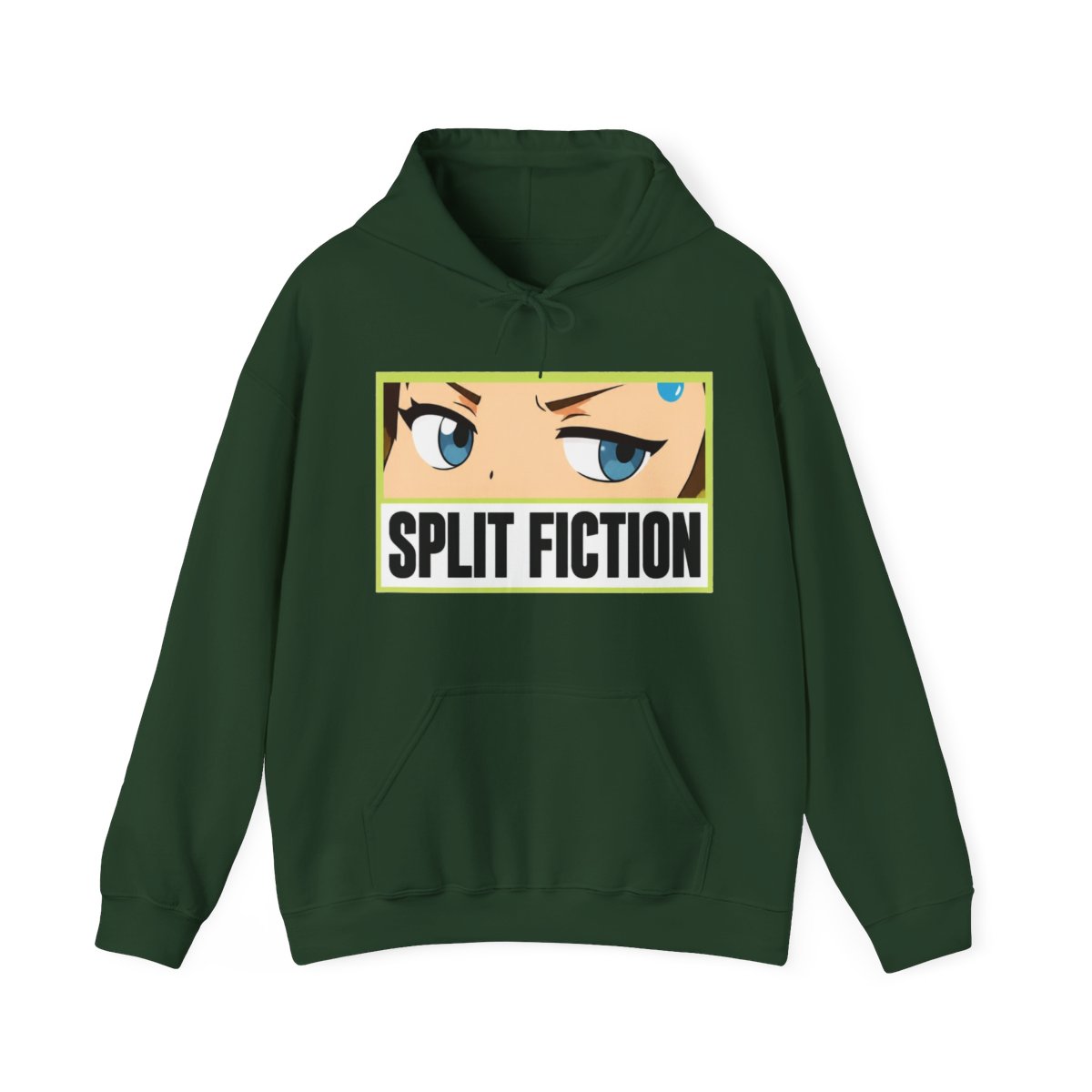 View Split Fiction Chibi Zoe Eyes Hoodie (Black) details - alternate angle 5, merchandise